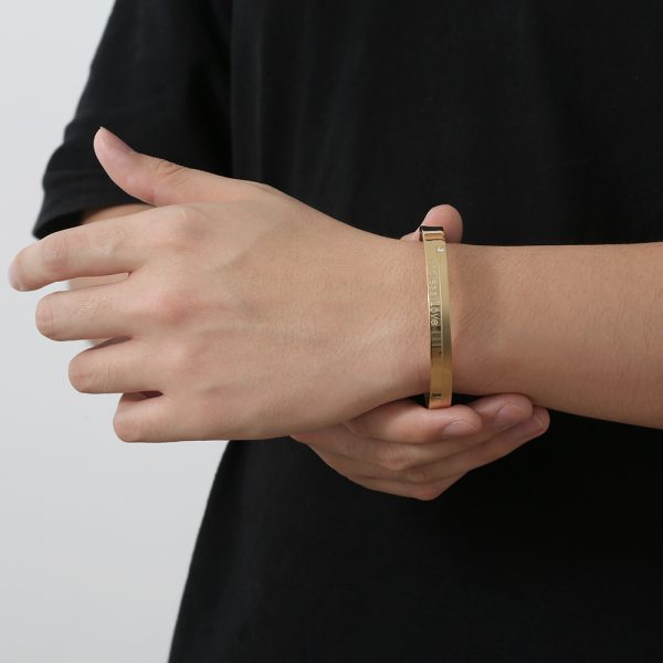 O1CN0161uS1E25wjEEnKbGU_3529117591-0-cib.jpg Stainless Steel Letter Bangle 650370001487
