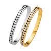 O1CN0165RUjS25wjNkRUIcG_3529117591-0-cib.jpg Stainless Steel Rhombus Bangle 724260649540