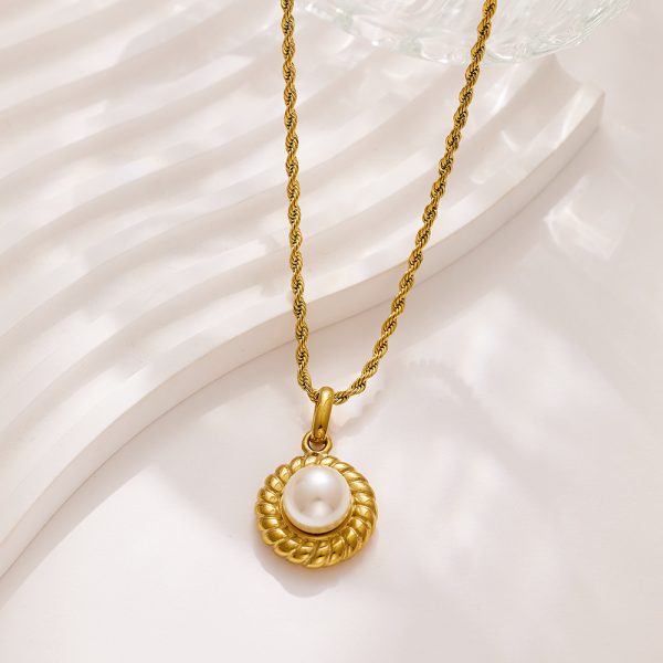 O1CN016AXGNd25wjUVNXnQ2_3529117591-0-cib.jpg Stainless Steel Pearl Necklace 794374624236