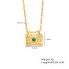 O1CN016FM0eV25wjV7n9uh2_3529117591-0-cib.jpg Stainless Steel Rhinestone Evil Eye Necklace 806727479785