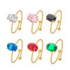 O1CN016J6Ieb25wjZa8BBoZ_3529117591-0-cib.jpg Stainless Steel Gemstone Ring 895225745963