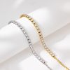 O1CN016OIuMq25wje6Yi5d6_3529117591-0-cib.jpg Stainless Steel Zirconia Chain Bracelet 1003167880907