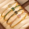 O1CN016cMA8K25wjZZsop6z_3529117591-0-cib.jpg Stainless Steel Zirconia Bracelet 895495224397