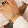 O1CN016lIU8j25wjbm0kM2z_3529117591-0-cib.jpg Stainless Steel Evil Eye Bracelet 798756669569