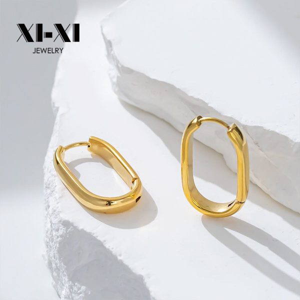 O1CN016ue6ML25wjbsUMToV_3529117591-0-cib.jpg Stainless Steel U Shaped Earrings 892898675216