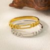 Stainless Steel Zirconia Bangle 959961898756