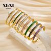 O1CN0172OBF425wjbu1lUhN_3529117591-0-cib.jpg Stainless Steel Eight Point Star Bangle 704960625290
