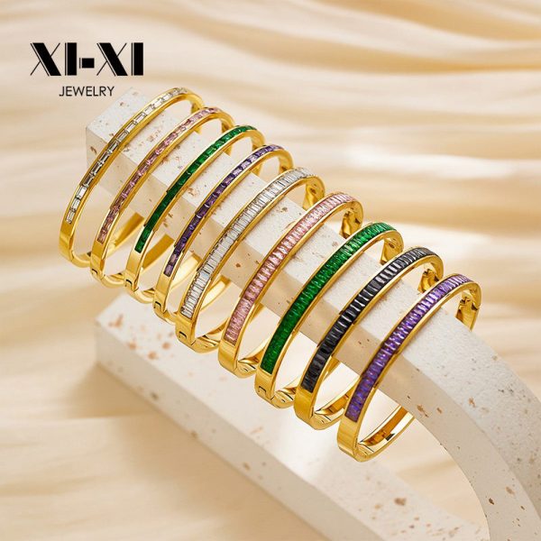 O1CN0172OBF425wjbu1lUhN_3529117591-0-cib.jpg Stainless Steel Eight Point Star Bangle 704960625290