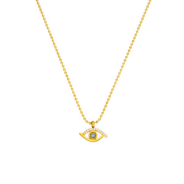 O1CN0178apYx25wjg1SYIkD_3529117591-0-cib.jpg Stainless Steel Evil Eye Necklace 939173181189