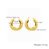O1CN017Rg1Kq25wjS5Fnjhd_3529117591-0-cib.jpg Stainless Steel Triple Layer Earrings 761898625006
