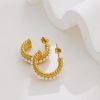 O1CN017p3YCo25wjbqALsT5_3529117591-0-cib.jpg Stainless Steel Pearl Chunky Earrings 756270130215