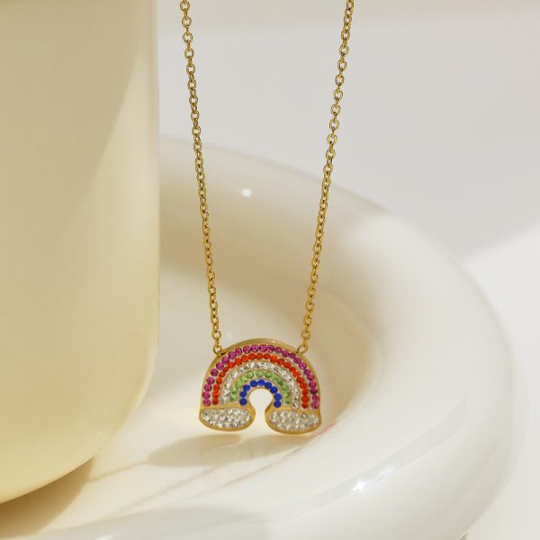 O1CN017sHngX25wjVO7qYDu_3529117591-0-cib.jpg Stainless Steel Zirconia Necklace 814230893693
