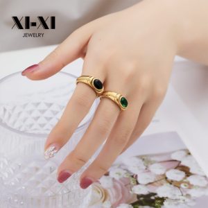Stainless Steel Two Tone Ring 682041462864