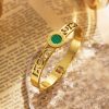 O1CN0183dtlk25wjTKO5185_3529117591-0-cib.jpg Stainless Steel Enamel Rhinestone Bangle 775140250721