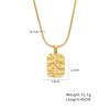O1CN0187jZNf25wjbtIzt7E_3529117591-0-cib.jpg Stainless Steel Square Necklace 785794631536
