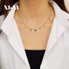 O1CN0188xwIE25wjbkwJElO_3529117591-0-cib.jpg Stainless Steel Zirconia Teardrop Necklace 765031725696