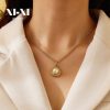 O1CN018DFJXK25wjbnG6Nmq_3529117591-0-cib.jpg Stainless Steel Pearl Pendant Necklace 753787001843