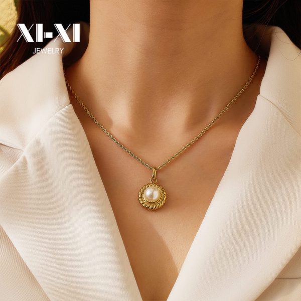 O1CN018DFJXK25wjbnG6Nmq_3529117591-0-cib.jpg Stainless Steel Pearl Pendant Necklace 753787001843