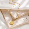 O1CN018WvAyK25wjRUcd4LC_3529117591-0-cib.jpg Stainless Steel Zirconia Star Necklace 755240610097