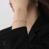 O1CN018eHaPh25wjDq4xmTM_3529117591-0-cib.jpg Stainless Steel Star Moon Bracelet 647343140240