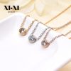 O1CN018uqdHH25wjbtVknrz_3529117591-0-cib.jpg Stainless Steel Round Zirconia Necklace 632032482596