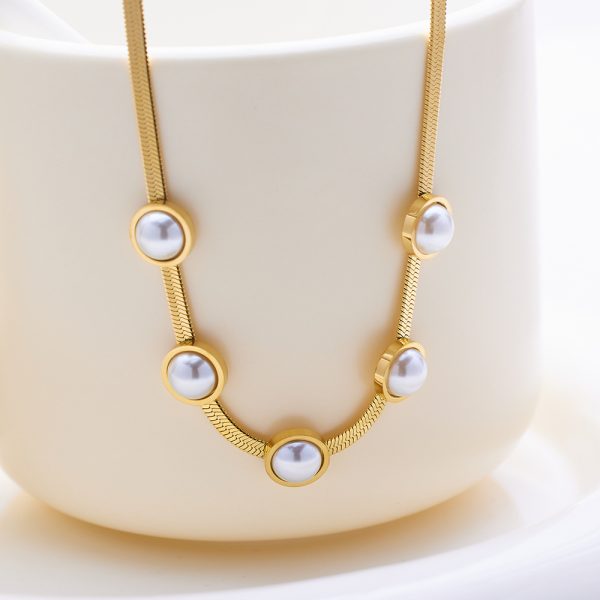 O1CN018zXlFx25wjRRjy017_3529117591-0-cib.jpg Stainless Steel Baroque Pearl Necklace 753642424310