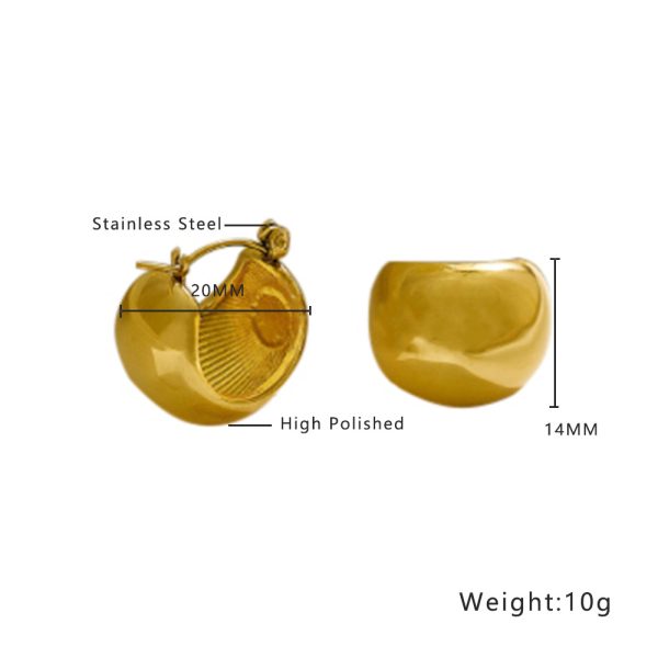 O1CN019ELZJU25wjS6lcKd8_3529117591-0-cib.jpg Stainless Steel Triple Layer Earrings 761898625006