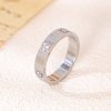 Stainless Steel Ribbed Zirconia Ring 1053003008258