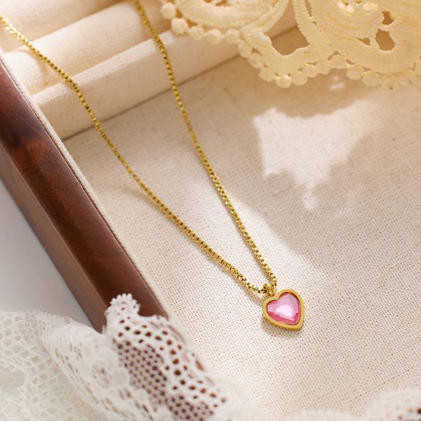 O1CN019pRqCr25wjRUXhPGH_3529117591-0-cib.jpg Stainless Steel Enamel Heart Necklace 755219394918