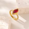 O1CN019pjEP6KKsSB21stE_3529117591-0-cib.jpg Stainless Steel Marquise Zirconia Ring 1079962211809