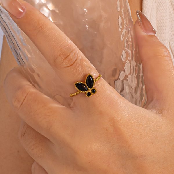 O1CN019tqENj25wjg0PKx6i_3529117591-0-cib.jpg Stainless Steel Butterfly Ring 1052431817046