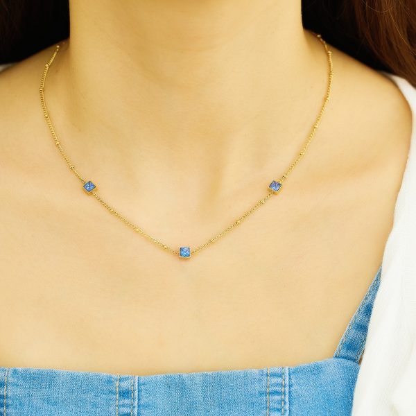 O1CN019yWIRw25wjQh2mQFn_3529117591-0-cib.jpg Stainless Steel Square Zirconia Necklace 747514763647