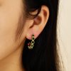O1CN01A1oE1y25wjSNNsXhc_3529117591-0-cib.jpg Stainless Steel Curved Zirconia Earrings 764653590602
