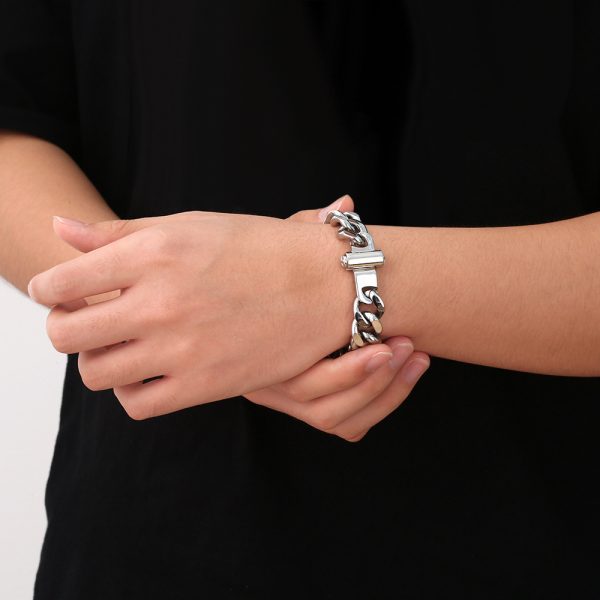 O1CN01AKfmYS25wjEk3KbNA_3529117591-0-cib.jpg Stainless Steel Cuban Magnetic Bracelet 653227768748