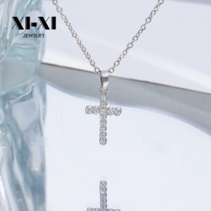 Stainless Steel Cross Necklace 893354087140