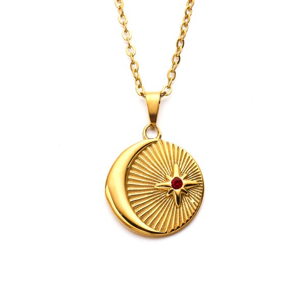 O1CN01APLzd825wjQpnXVEd_3529117591-0-cib.jpg Stainless Steel Star Coin Necklace 747602761053