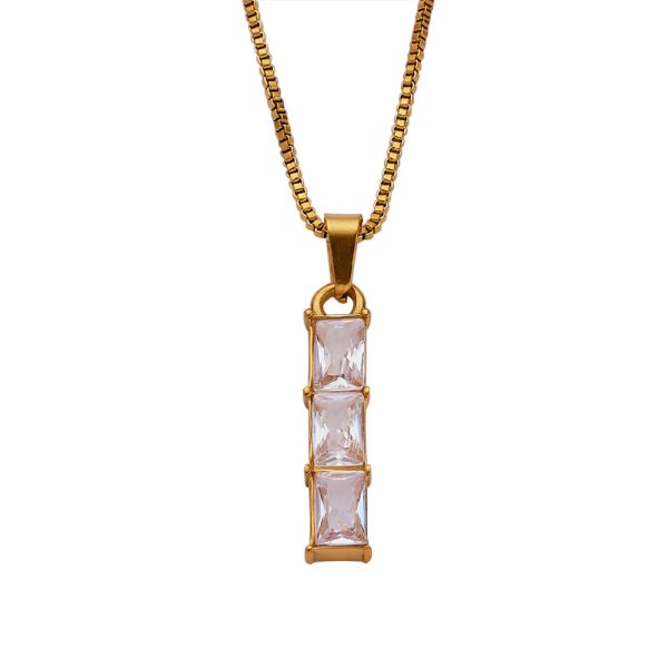 O1CN01ATyfLN25wjNz6nxER_3529117591-0-cib.jpg Stainless Steel Zirconia Bar Necklace 724982165380