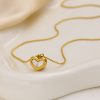 O1CN01AaFRP225wjVFB7Lh3_3529117591-0-cib.jpg Stainless Steel Heart Necklace 810174544753