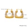 O1CN01AcJZ0425wjO1cdMbv_3529117591-0-cib-3.jpg Stainless Steel Rhinestone Crescent Earrings 724369464612