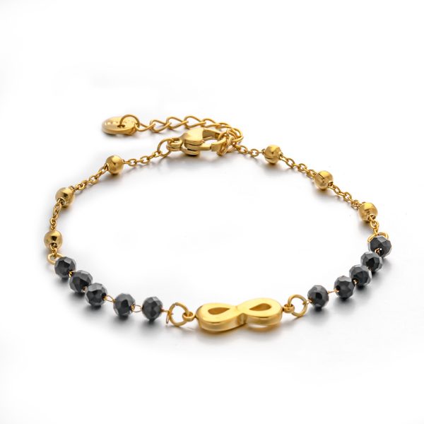 O1CN01AhzS2b25wjZb2wc0j_3529117591-0-cib.jpg Stainless Steel Bead Adjustable Bracelet 894077475610