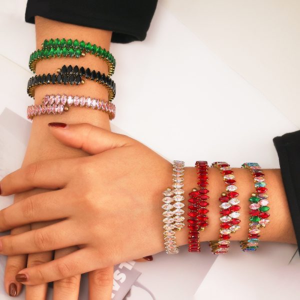 O1CN01AsXDhu25wjTK7jWEH_3529117591-0-cib.jpg Stainless Steel Zirconia Adjustable Bangle 774550893429