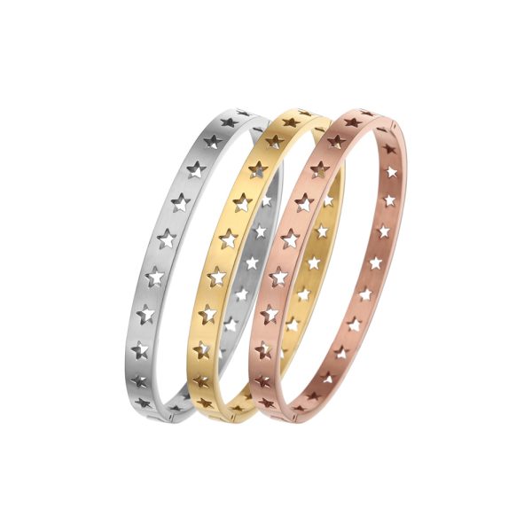 O1CN01Ay7mbz25wjbhUZyFH_3529117591-0-cib.jpg Stainless Steel Roman Numeral Bangle 744962446952