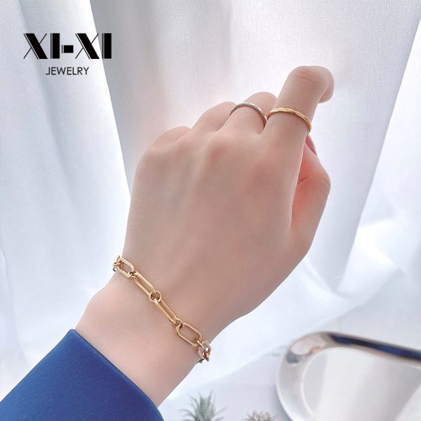 O1CN01B5XqBQ25wjbmi3w7s_3529117591-0-cib.jpg Stainless Steel Interlocking Bracelet 643840694665