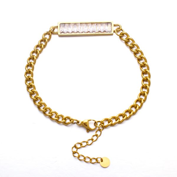 O1CN01BFL1Iv25wjZgdN3hM_3529117591-0-cib.jpg Stainless Steel Rhinestone Bracelet 895553627416