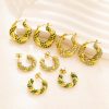 O1CN01BFuwdo25wjSPDelZ0_3529117591-0-cib.jpg Stainless Steel Curved Zirconia Earrings 764653590602