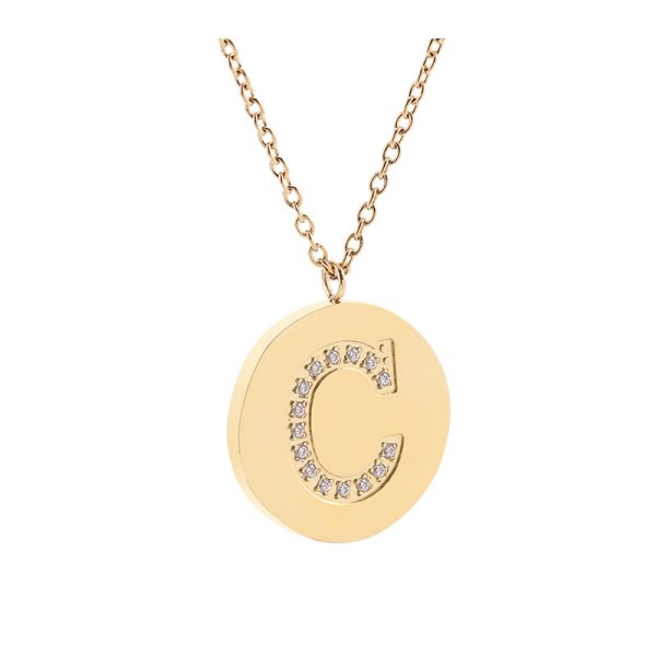 O1CN01BR4wu225wjDnb9e4x_3529117591-0-cib.jpg Stainless Steel Letter Necklace 622127044452