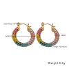 O1CN01BYbLbM25wjbqUdzW3_3529117591-0-cib.jpg Stainless Steel C Shaped Rhinestone Earrings 724510524953