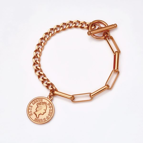 O1CN01Bq3ZG925wjNJuCXpD_3529117591-0-cib.jpg Stainless Steel Coin Star Bracelet 660509266829
