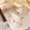 O1CN01C4lo7l25wjSMCw8e8_3529117591-0-cib.jpg Stainless Steel Zirconia Teardrop Necklace 765031725696
