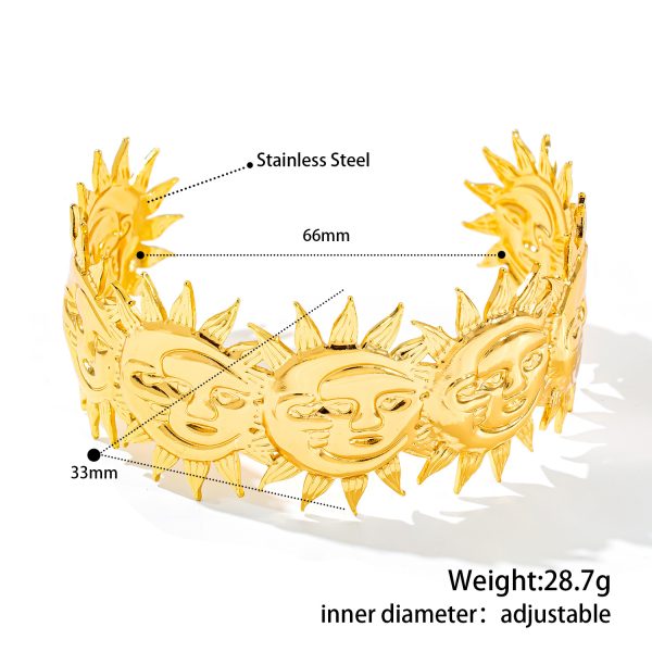 O1CN01C5RSWS25wjfp6dMkD_3529117591-0-cib.jpg Stainless Steel Geometric Cuff Bangle 1049157317335
